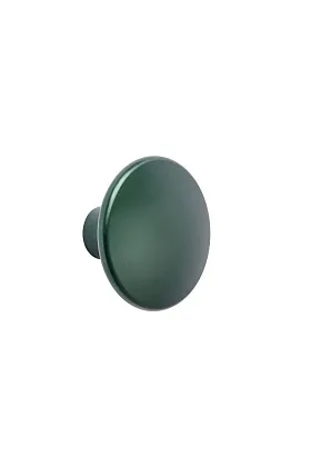 Крючок настенный Dots Metal Dark Green d5