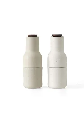 Набор измельчителей для соли и специй Bottle Grinder Ceramic Sand Walnut 2 pcs