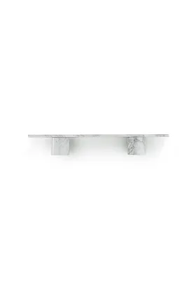 Полка Sten Shelf White Marble 80 см