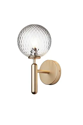 Бра Miira Wall Brass Optic Clear