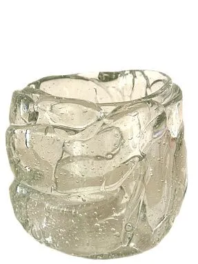 Ваза авторская Лёд из стекла