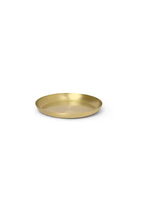 Поднос Basho Tray Round Brass
