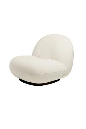 Кресло Pacha Lounge Chair Harp 24 Ivory Black Base