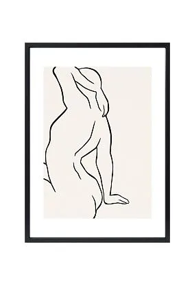 Арт-принт в багете Муза светлая III 50х70