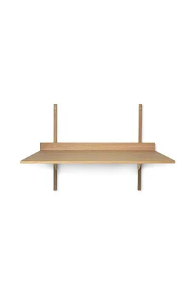 Полка Sector Desk Oak/Brass