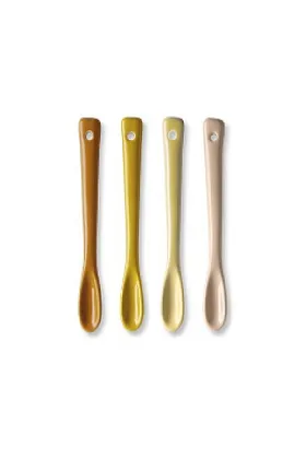 Набор чайных ложек Bold & Basic Ceramics Tea Spoons Natural 4 шт