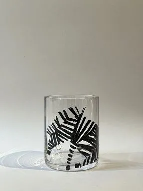 Стакан хрустальный из серии Зебры - 2, авторская работа