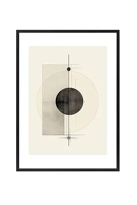 Арт-принт в багете Конструктор - Цель 50х70