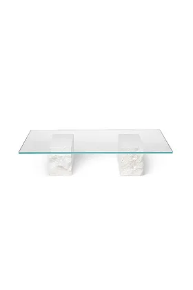 Стол Mineral Coffee Table Bianco Curia