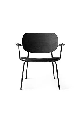 Кресло Co Lounge Chair Black Oak UPHOLSTERED SEAT Dakar