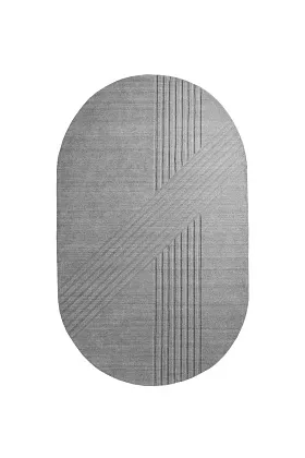 Ковер Kyoto Rug Grey 210x340