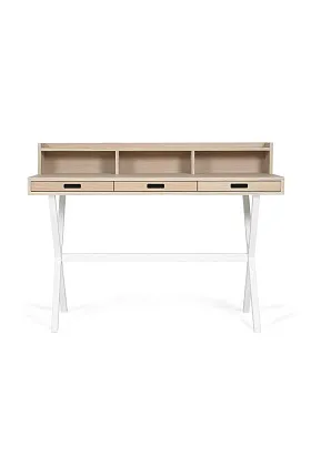 Стол Bureau Hyppolite Chene White Legs