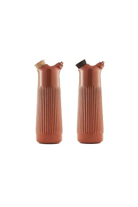 Набор для масла и уксуса Junto Terracotta 2 шт