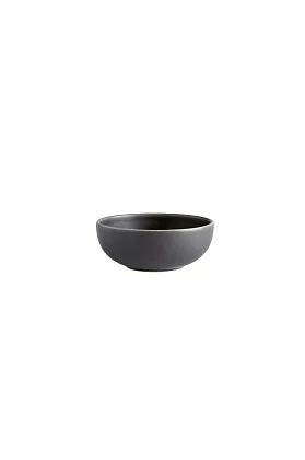 Пиала Bowl Glazed Stoneware Grey h6,5