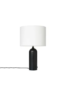 Светильник настольный Gravity Table Small Blackened Steel White