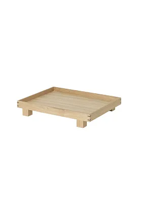 Поднос Bon Wooden Tray Small Oak