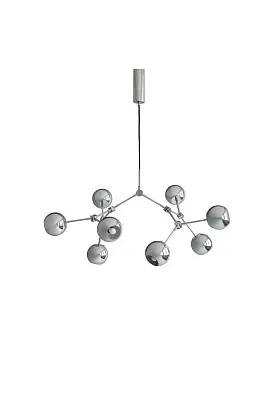 Светильник потолочный Drop Chandelier Globe Chrome
