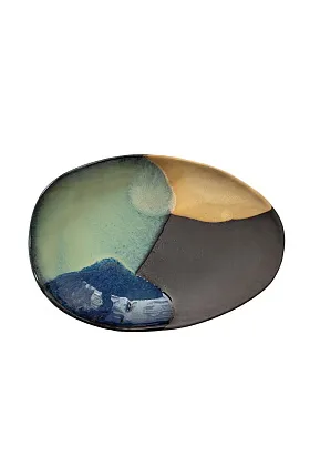 Тарелка из серии Лагуна №5