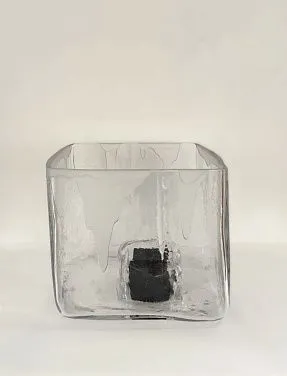 Ваза хрустальная авторская Куб