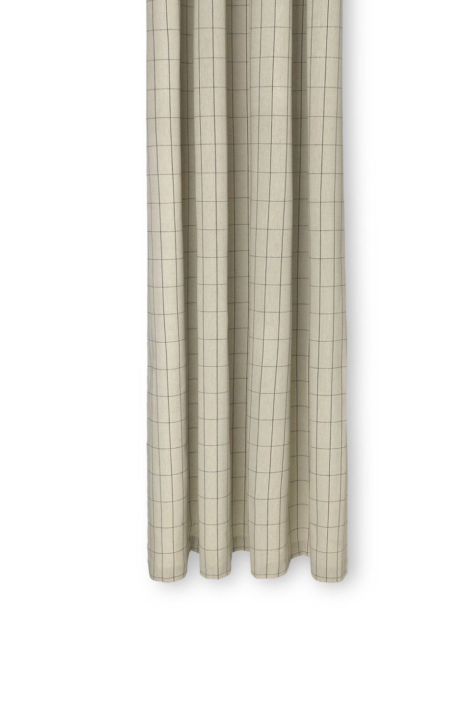 Штора для ванной Chambray Shower Curtain Grid
