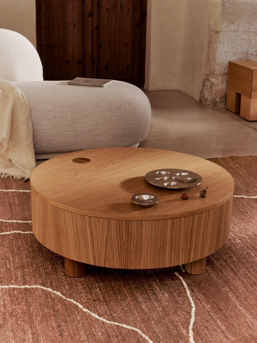 Стол Olles Storage Table Ø80