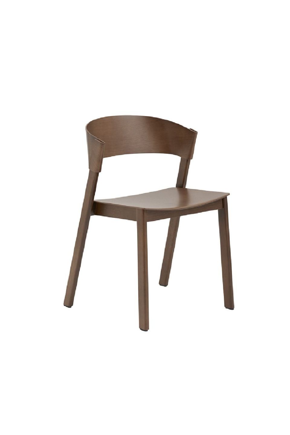 Стул Cover Side Chair Stained Dark Brown
