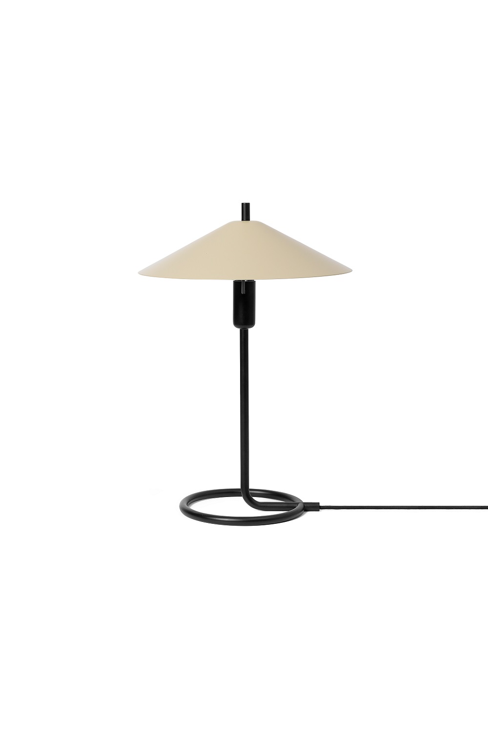 Лампа настольная Filo Table Lamp Black/Cashmere