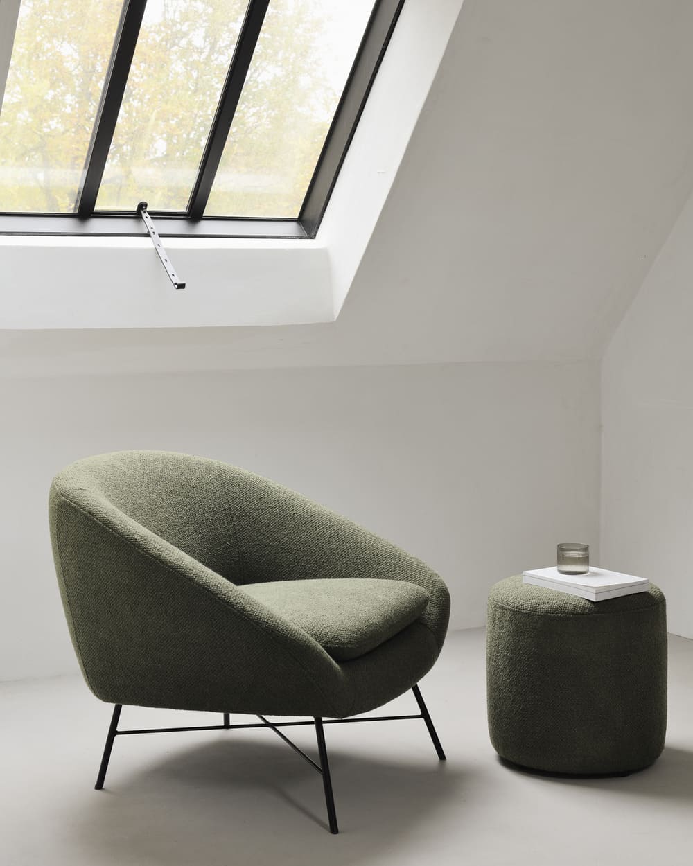 Кресло Barrow Lounge Chair Pine Green