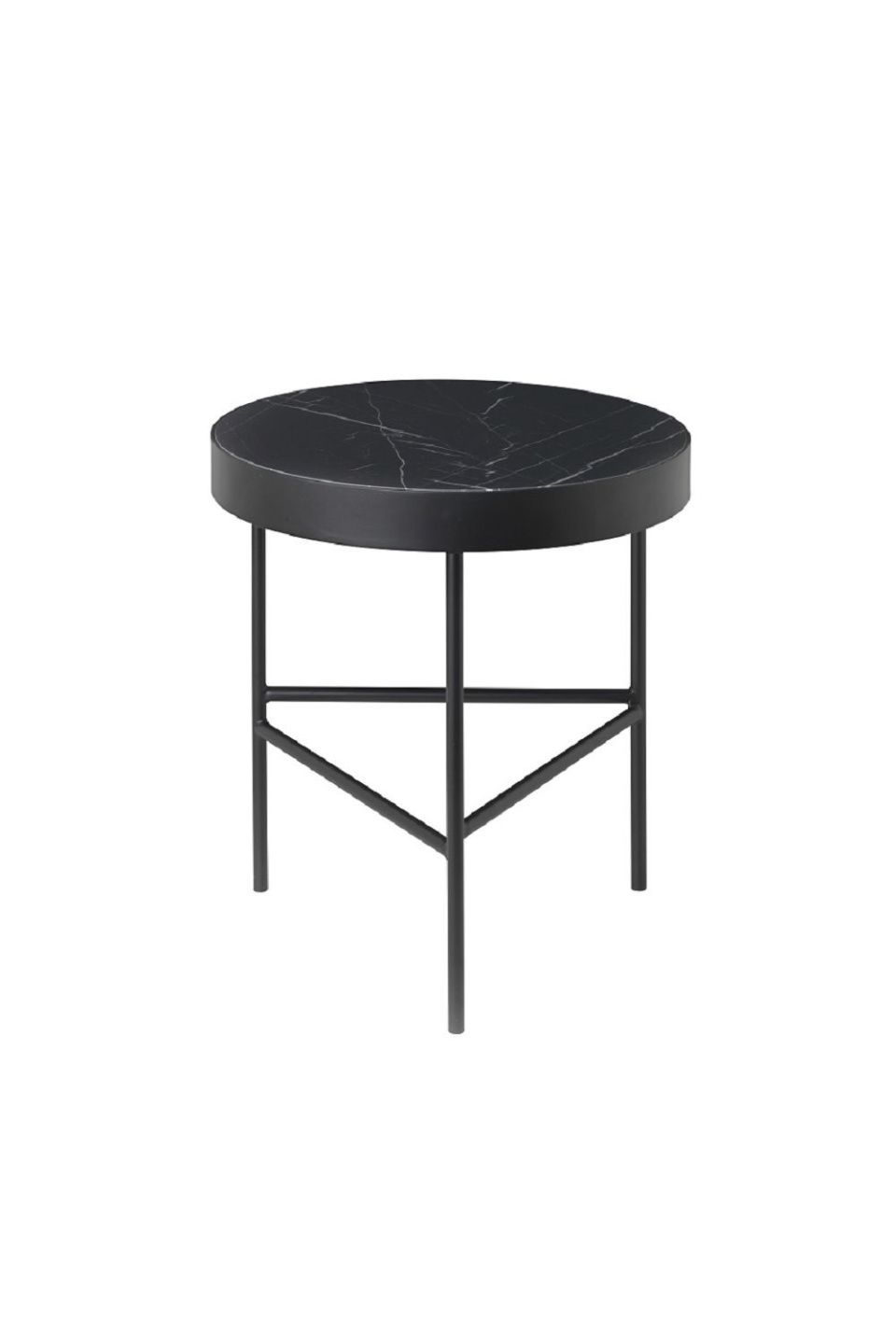 Столик кофейный Marble Table Black Marquina Medium