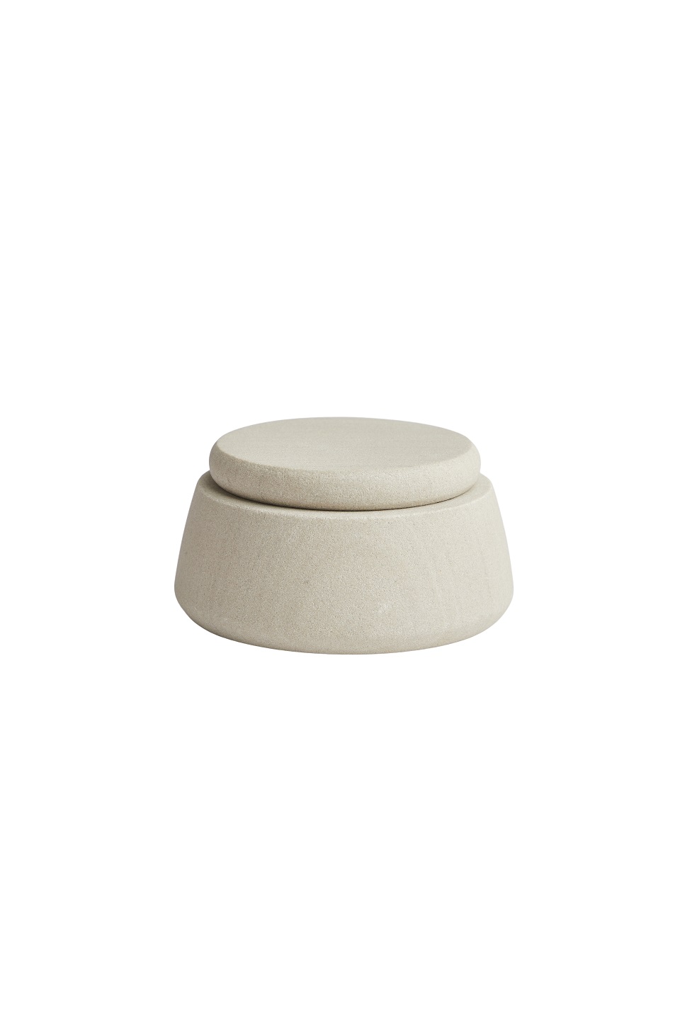 Шкатулка Serene Jar low Grey Sandstone