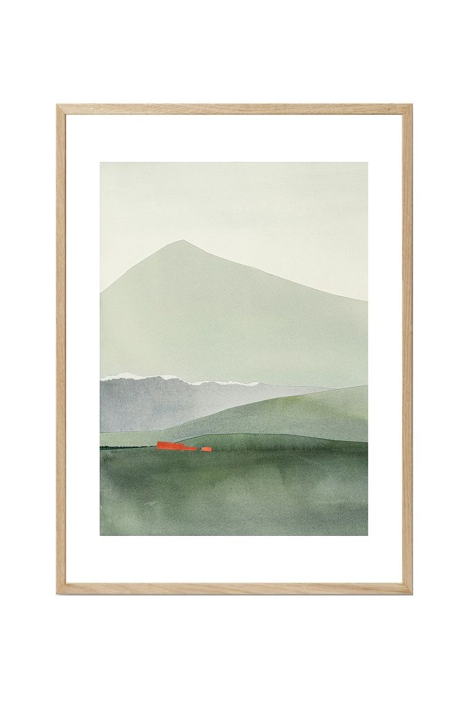 Арт-принт в багете Фрагменты - Алтай 50х70