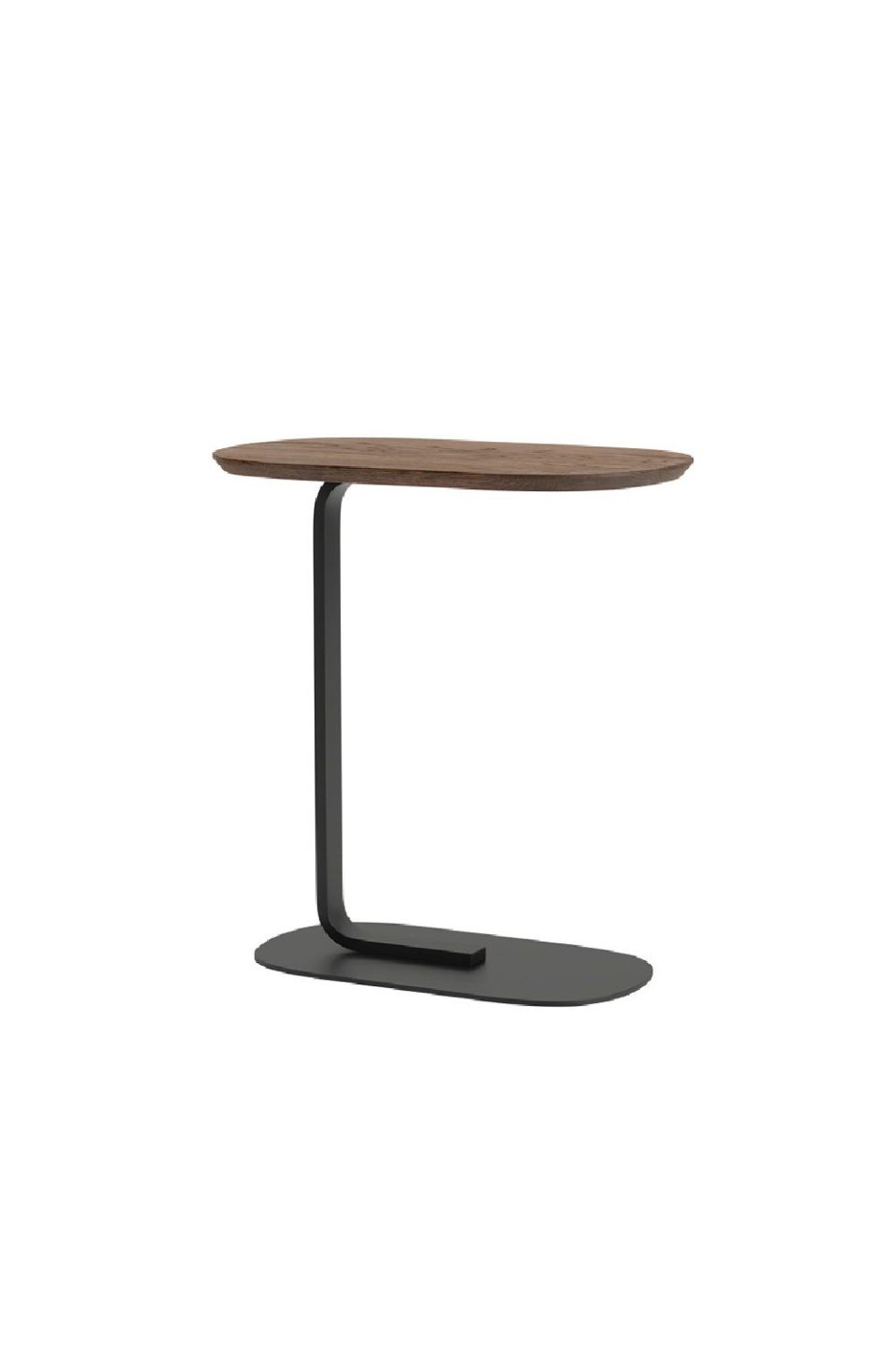 Столик Relate Side Table Black / Smoked Oak h60,5