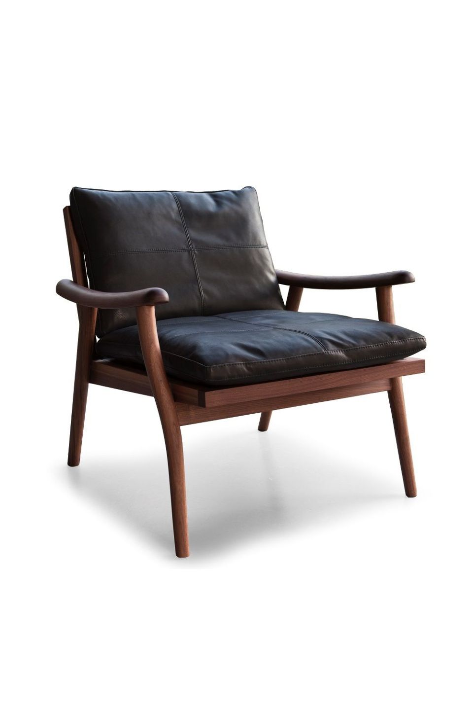 Кресло Lucca Walnut Leather