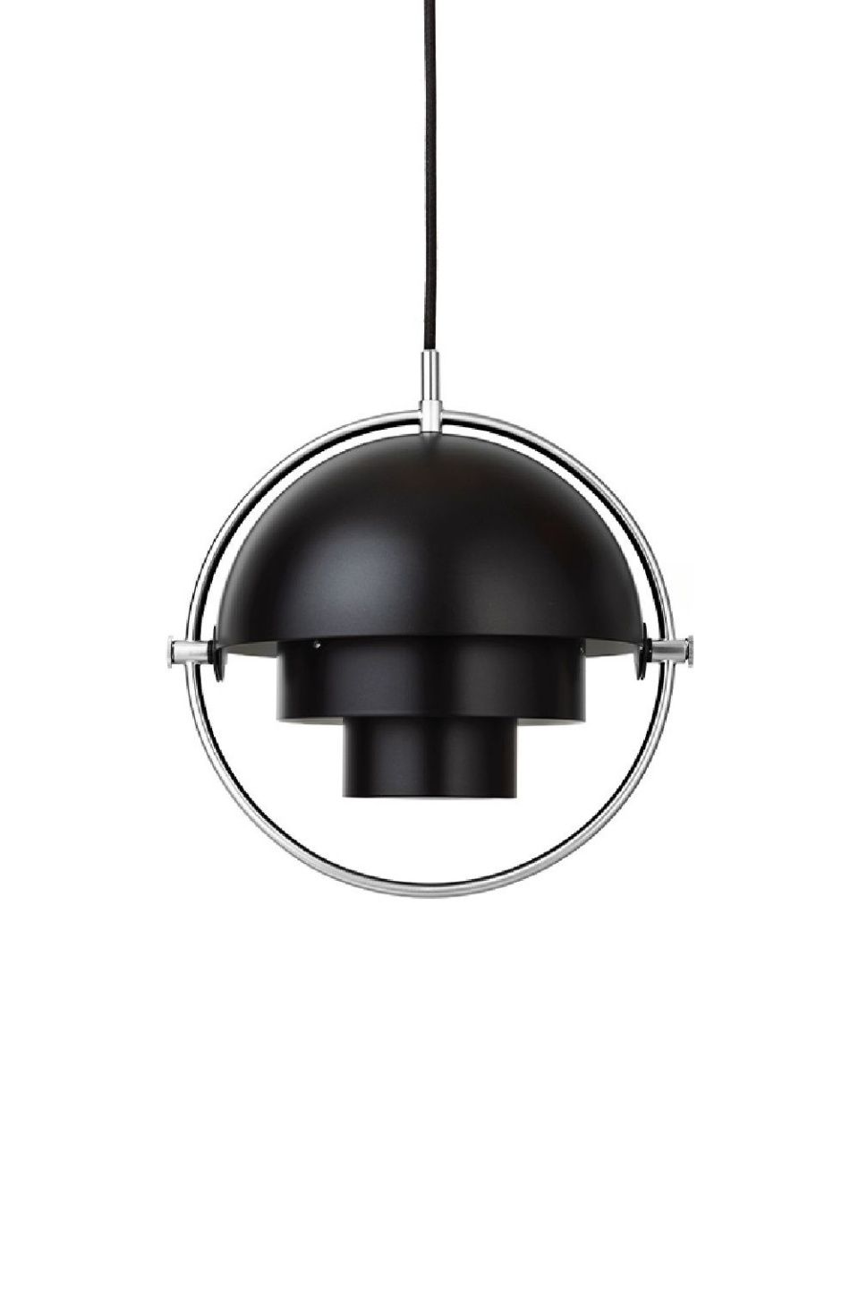 Светильник потолочный Multi-Lite Pendant Black Chrome Ø32