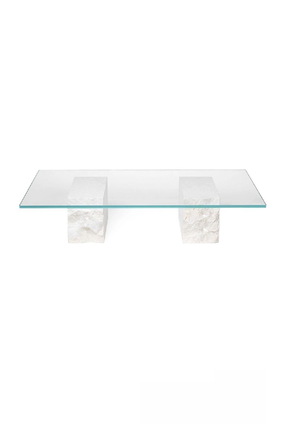Стол 1101142824 Mineral Coffee Table - Bianco Curia W: 120 x H: 25 x D: 70 cm | FermLiving