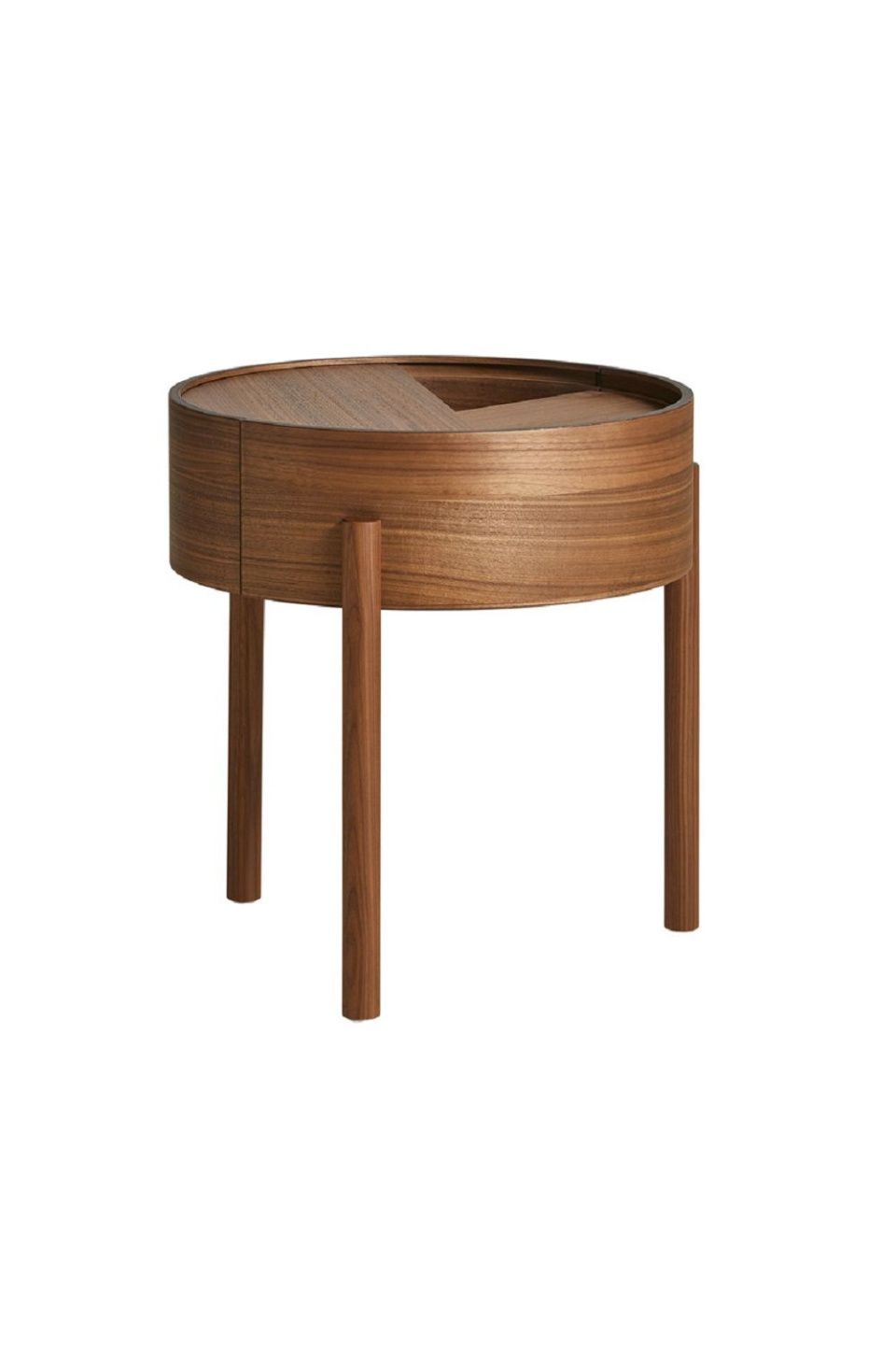 Столик Arc Side Table Walnut 42 см