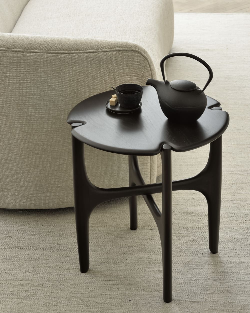 Столик кофейный PI Side Table Mahogany Dark Brown