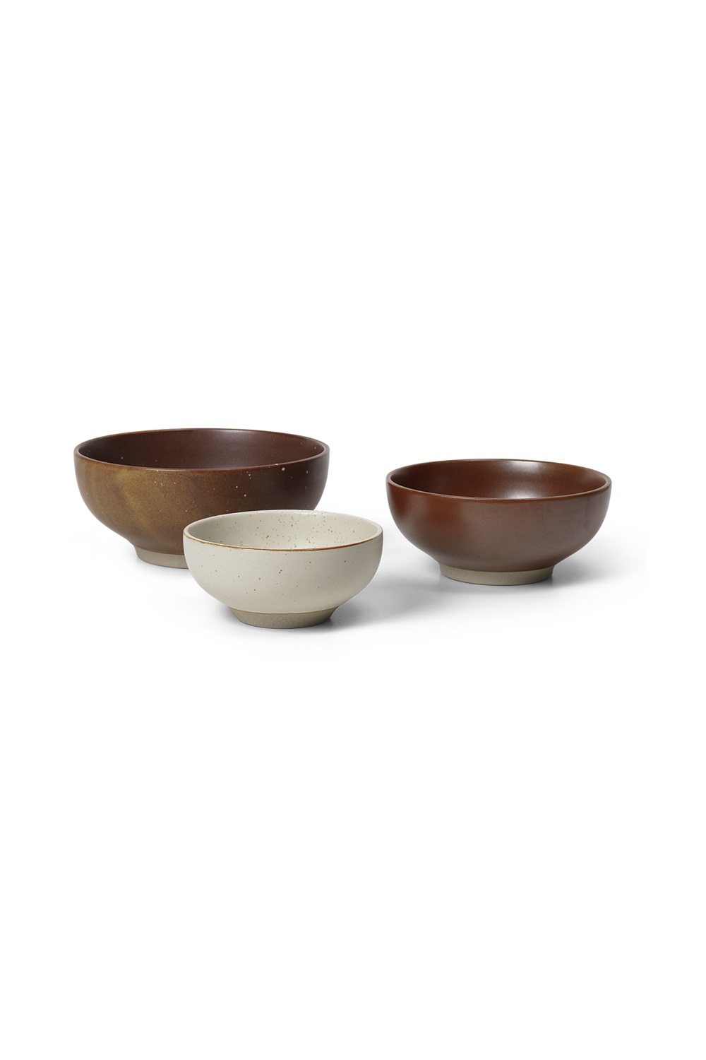 Набор фарфоровых чаш Midi Bowls Set of 3 Multi