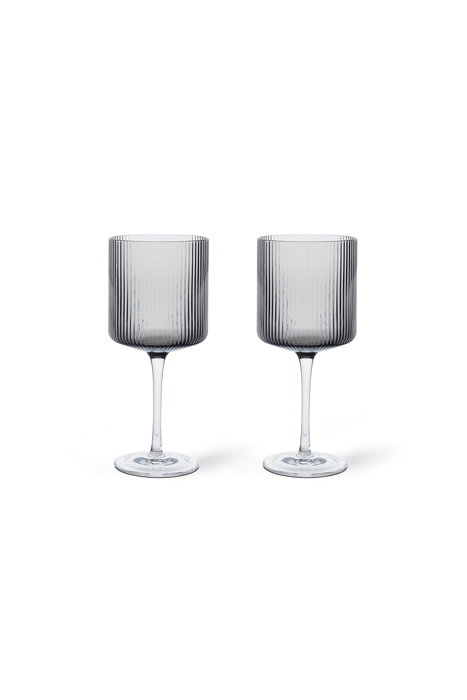 Бокалы Ripple Red Wine Glasses Smoked Grey 2 шт