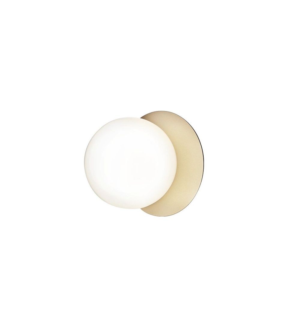 Светильник Liila 1 Medium Nordic Gold Opal White