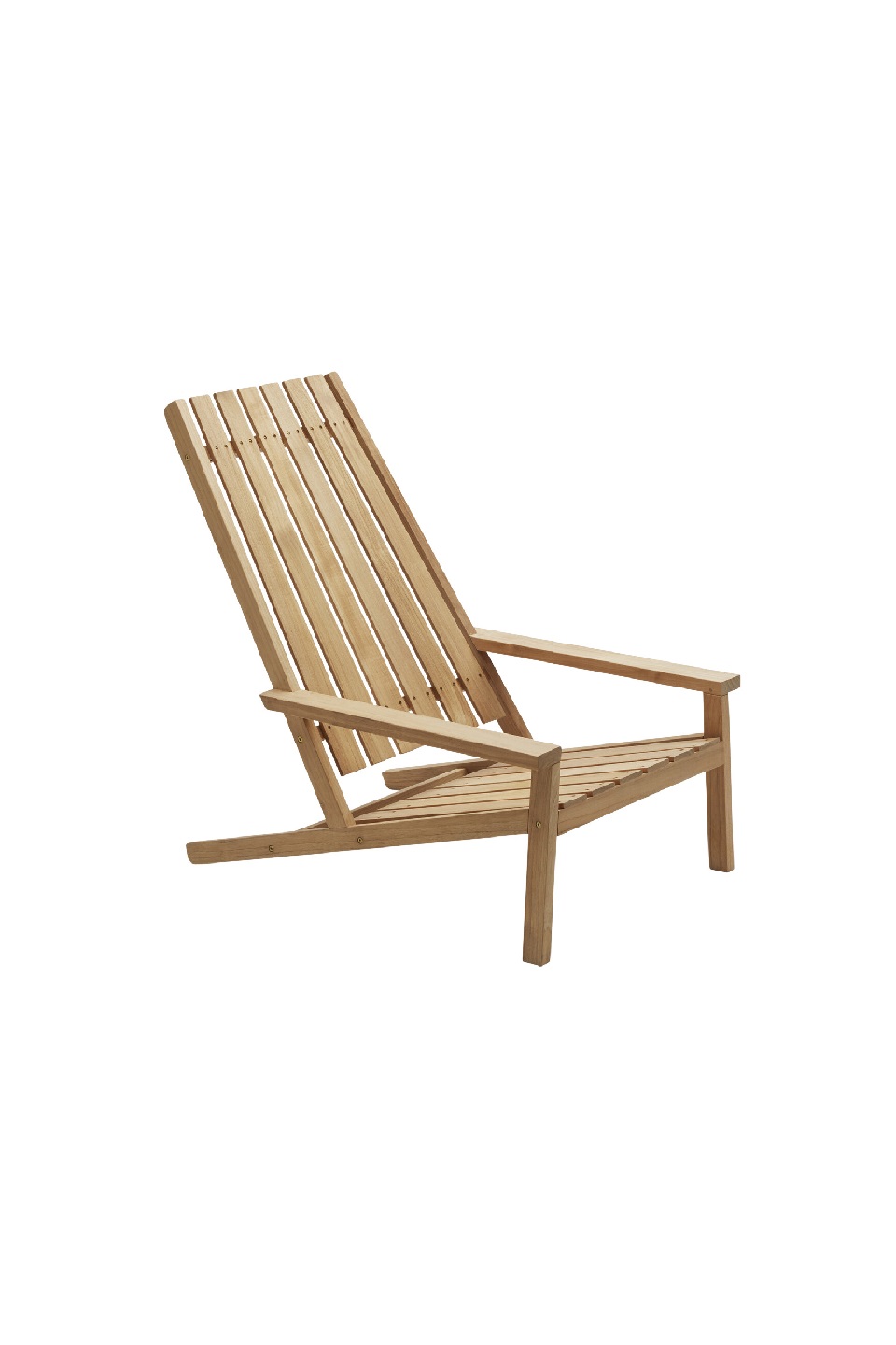 Кресло Between Lines Deck Chair Teak