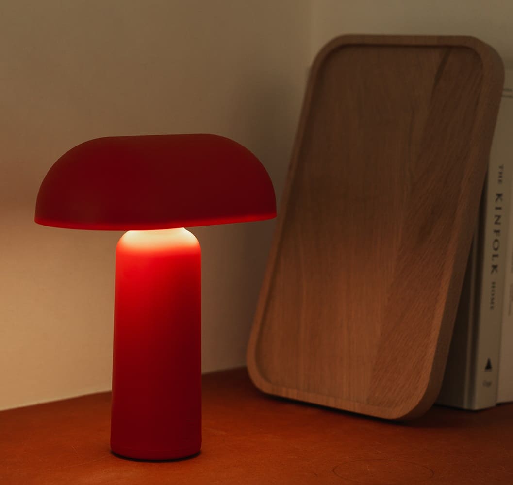 Лампа настольная Porta Table Lamp Bright Red