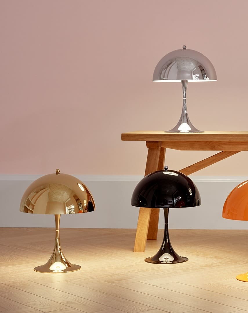 Светильник Panthella 250 Portable Lamp Opaque Black