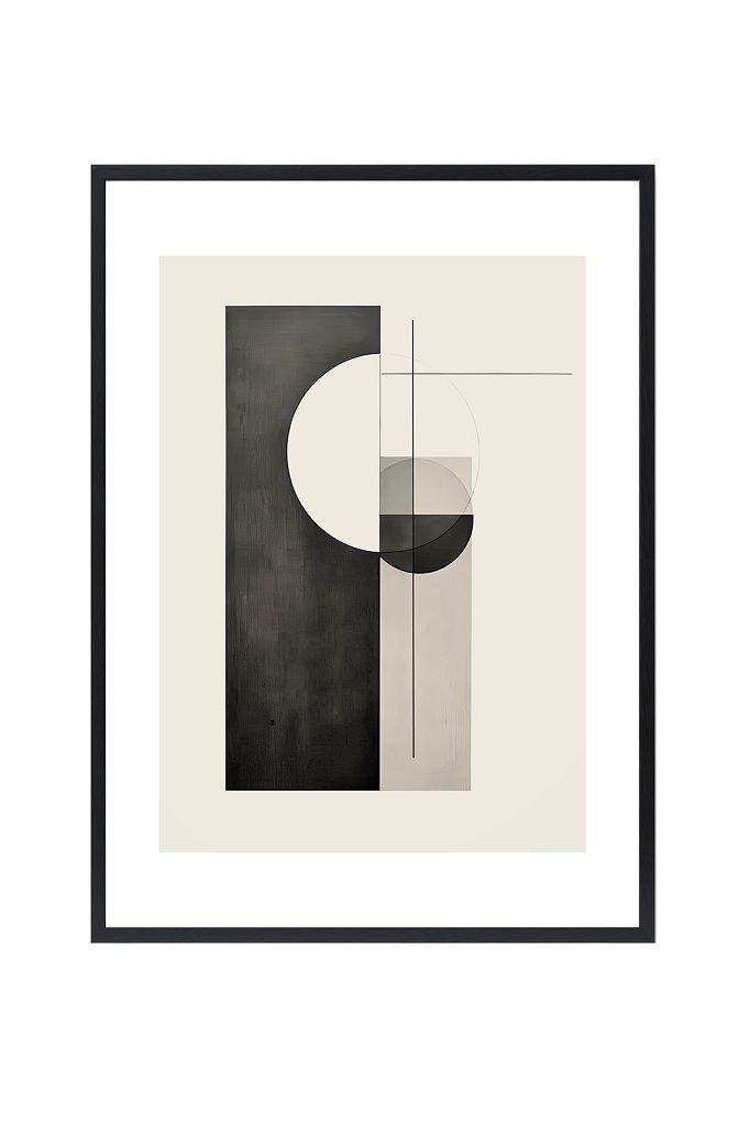 Арт-принт в багете Конструктор - Гармония 50х70