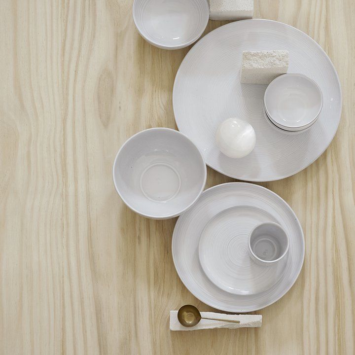 Тарелка Dinner Plate Glazed Stoneware White 29 см