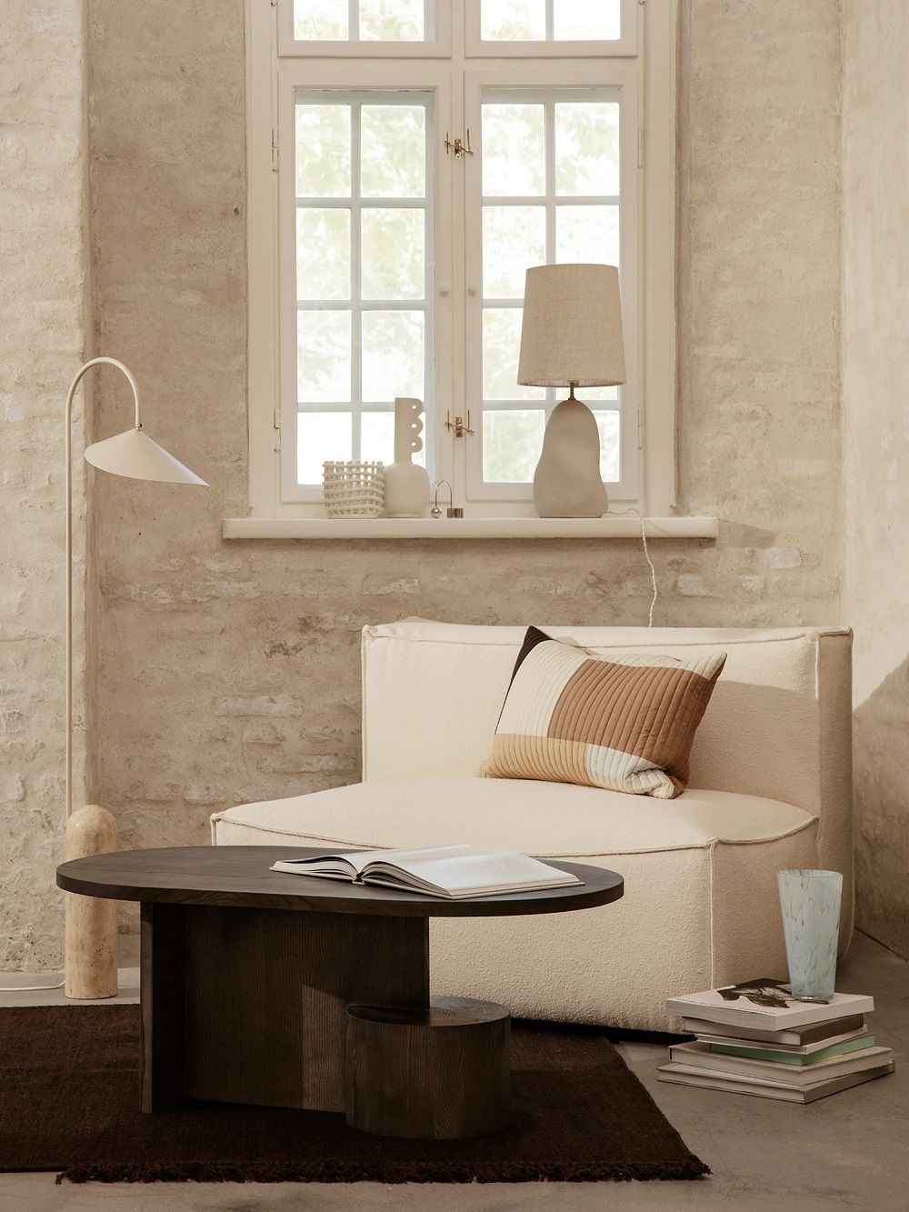 Кофейный столик Insert Black Stained Ash