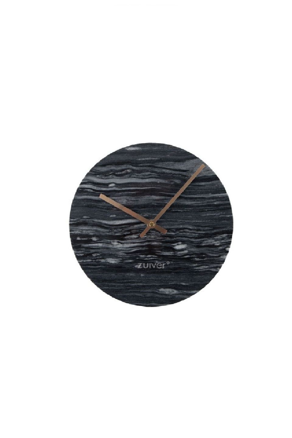 Часы настенные Marble Time Black