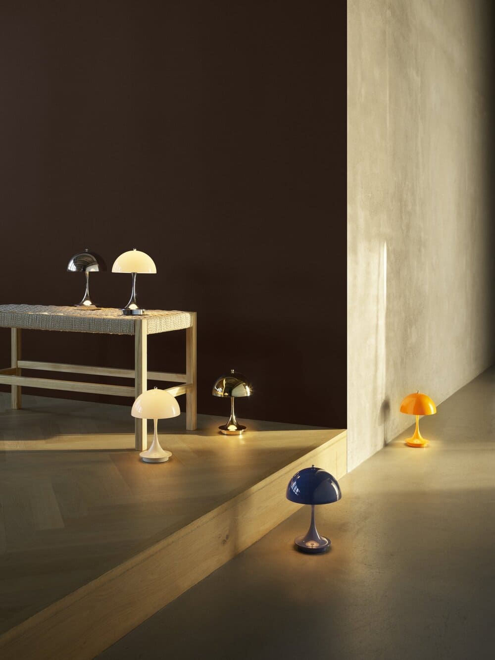 Светильник настольный Panthella 160 Portable Lamp Opaque Orange