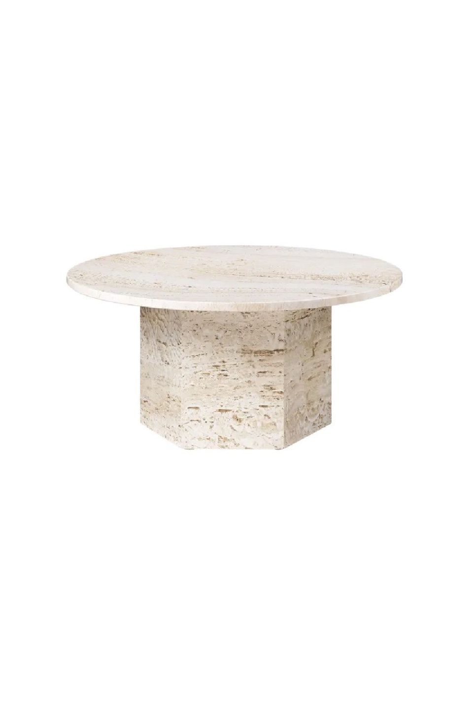 Столик Epic Coffee Table Neutral White Ø80