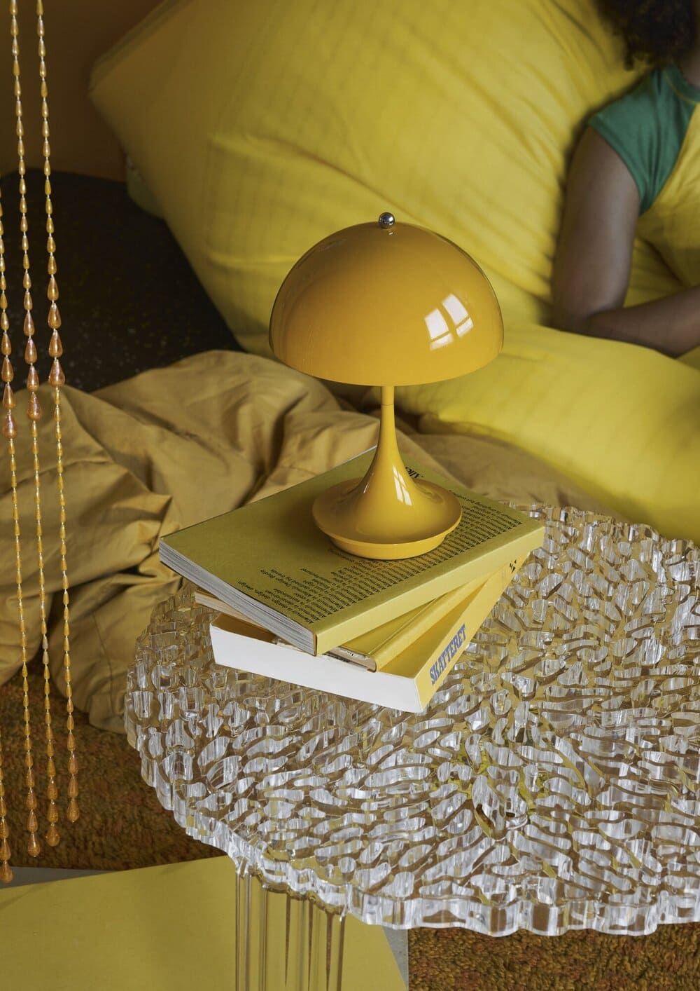 Светильник настольный Panthella 160 Portable Lamp Opaque Yellow